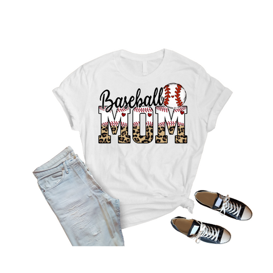 BASEBALL MOM T-SHIRT