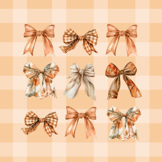 FALL BOW CORQUETTE PRINT