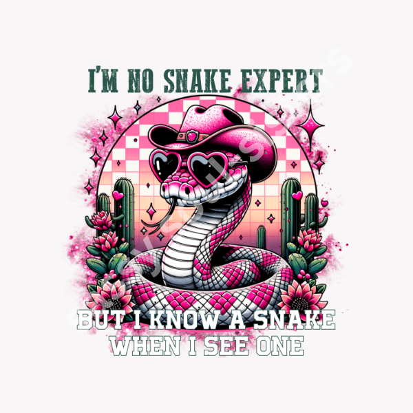 NO SNAKE EXPERT