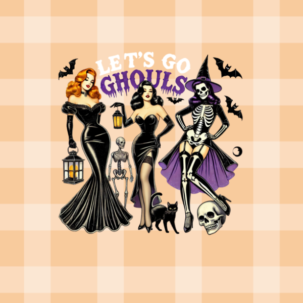 LET'S GO GHOULS PRINT