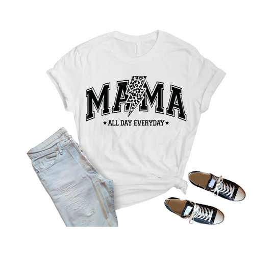 LIGHTENING BOLT MAMA T-SHIRT